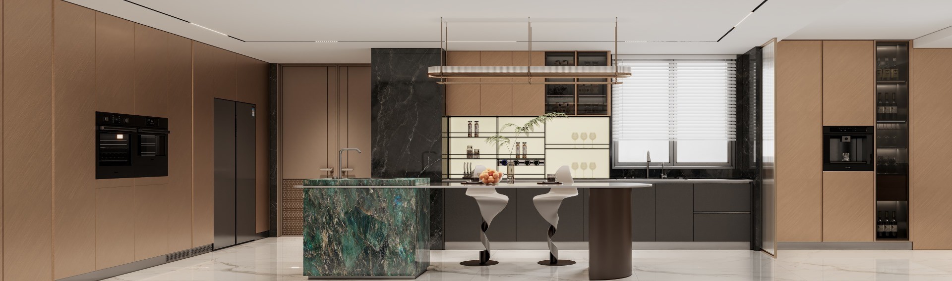 kualitas Lemari Dapur Modern pabrik