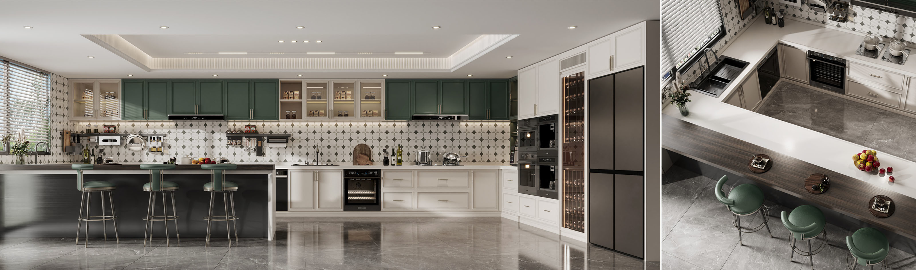 kualitas Lemari Dapur Modern pabrik