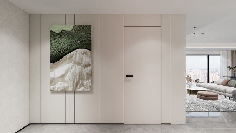 Durable Cream Interior Metal Wall Panels For Environmental Benefits Easy To Clean