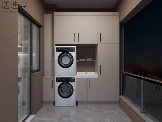 Fadior stainless steel kamar cuci mesin cuci mesin pengering lemari tahan air